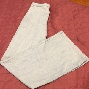 American Apparel light blue denim bell bottoms